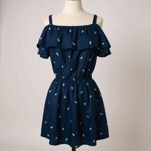 Abercrombie & Fitch Navy Blue Kids Casual Dress